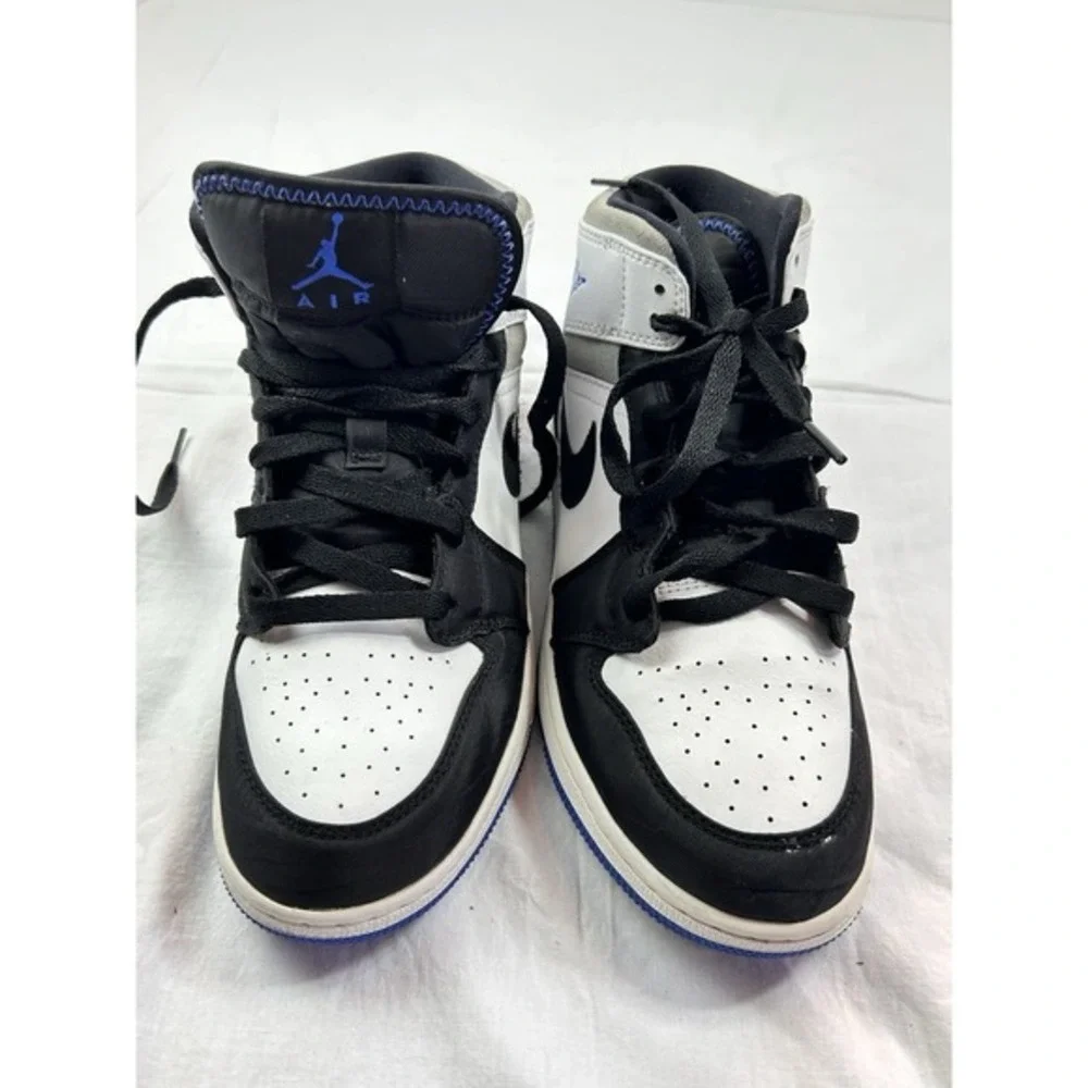 Nike Air Jordan 1 Mid Game Royal Blue BQ6931-102 Youth 7Y equivalent women's 8.5